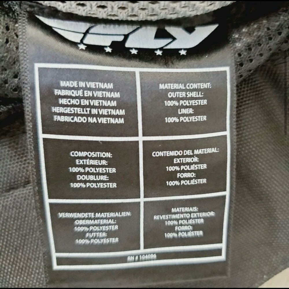 Fly Racing Men's Motorcycle Jacket Small - Picture 10 of 10
